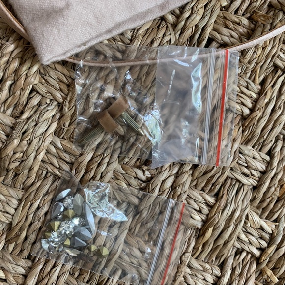 Badgley Mischka Jada Embellished Ankle-Wrap Sandals - Picture 5 of 6